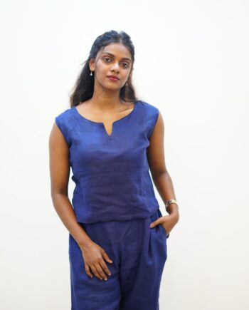 Earthvale Linen Co-ord Set Blue