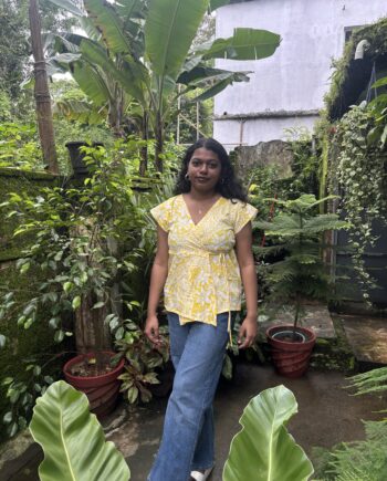 Earthvale Linen Floral Short Top