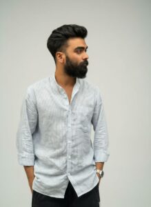 Earthvale Men's Linen Shirt MS001