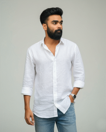 Earthvale Mens Shirt White 01 MS0003